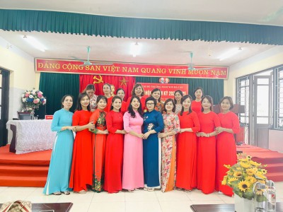 ĐẠI HỘI CHI BỘ TRƯỜNG MẦM NON HÀ CẦU NHIỆM KỲ 2022 - 2025