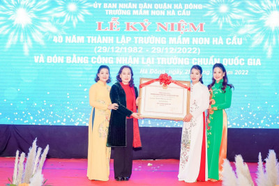 LỄ KỶ NIỆM 40 NĂM THÀNH LẬP TRƯỜNG VÀ ĐÓN BẰNG CÔNG NHẬN LẠI TRƯỜNG CHUẨN QUỐC GIA