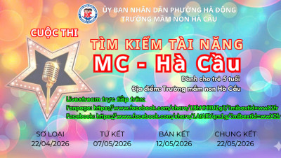CUỘC THI "TÌM KIẾM TÀI NĂNG MC - HÀ CẦU"