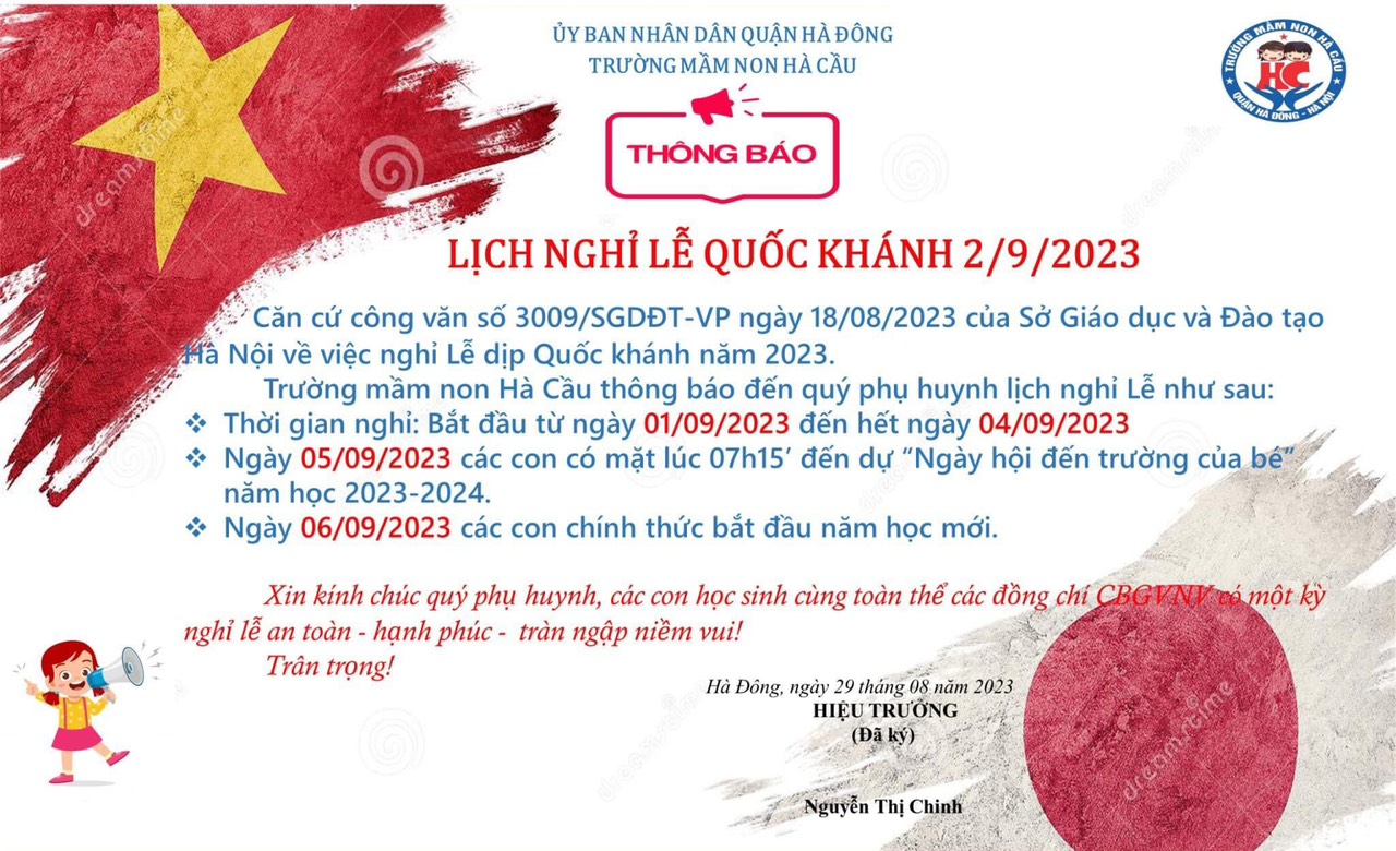 Nghỉ lễ 2 9