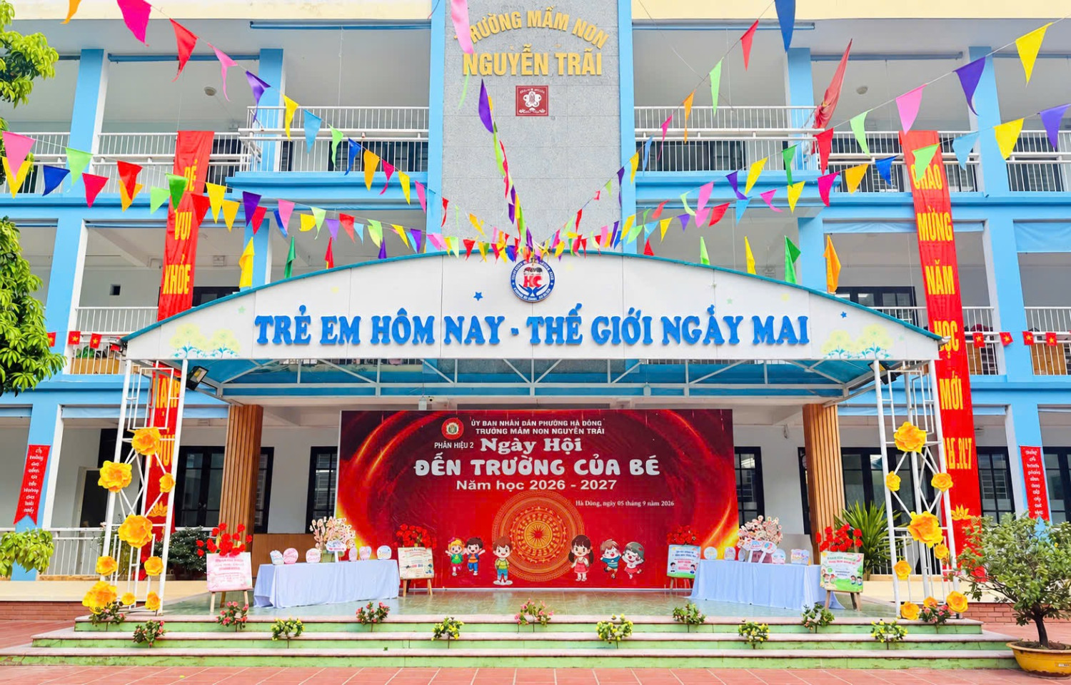 🌸 RỘN RÀNG NGÀY HỘI KHAI TRƯỜNG – CHÀO NĂM HỌC MỚI 2026–2027 🌸