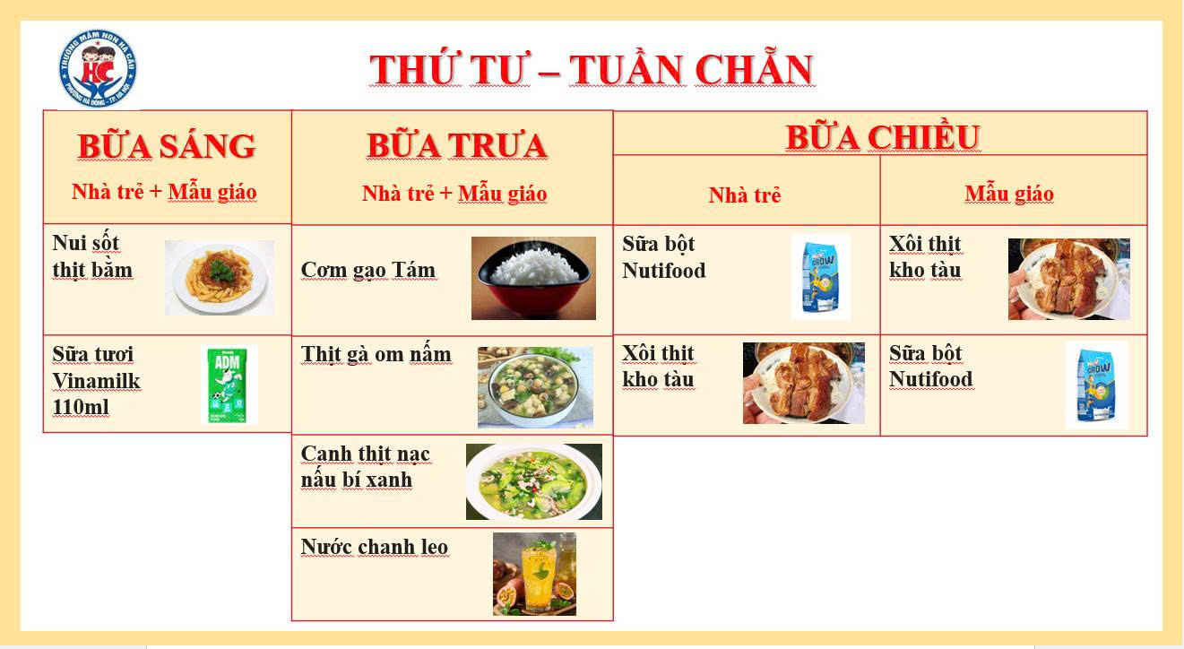 thu 4 tuan chan